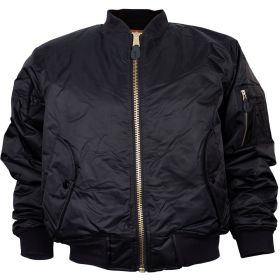 MA-1 FLIGHT JACKET - BLACK - XS