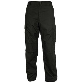 MEN'S RIPSTOP BDU PANT, BLACK - XXXL