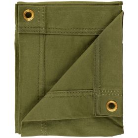 CANVAS TARP - 6' X 8' - OLIVE DRAB