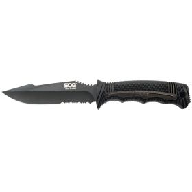 SOG-SEAL STRIKE - BLACK TINI, DELUXE SHEATH