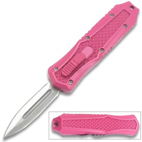 Legends Micro Pink OTF Double Edge Blade Knife