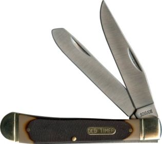 Schrade Old Timer 296OT - Trapper Folding Pocket Knife