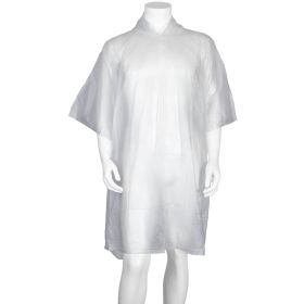 ADULT VINYL PONCHO - CLEAR