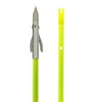 Iron 2-blade Chartreuse Arrow