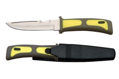 SZCO YELLOW DIVER"S KNIFE