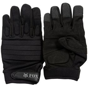 FLEX-KNUCKLE RAID GLOVES - BLACK XXL