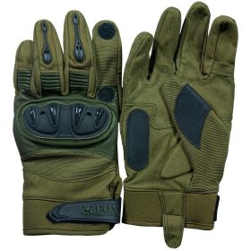 CLAWED HARD NUCKLE SHOOTER'S GLOVE - OD XXL