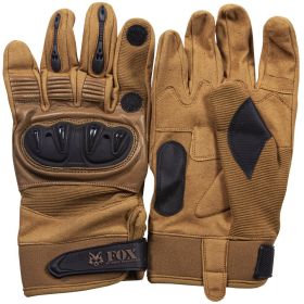 CLAWED HARD NUCKLE SHOOTER'S GLOVE - COYOTE XXL