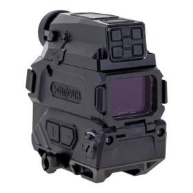 HOLOSUN DRS-NV (Digital Rifle Sight-Night Vision) REFLEX SIGHT - BLACK, RED MRS, 1-8X MAGNIFICATION