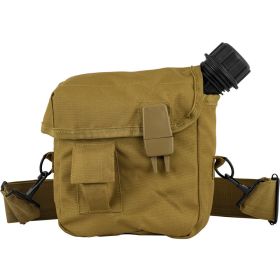 2QT CANTEEN COVER-SHLDR STRAP-COYOTE