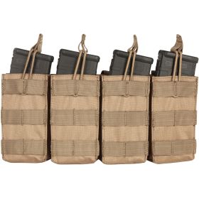 M4 120-ROUND QUAD QUICK DEPLOY POUCH - COYOTE