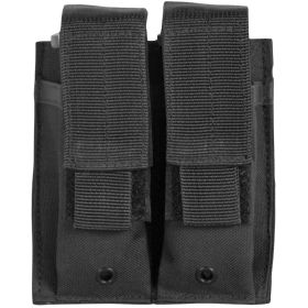 DUAL PISTOL MAG POUCH - BLACK