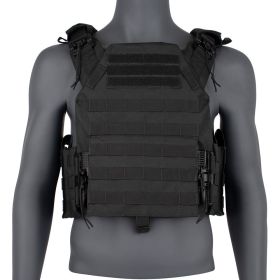 Q-R VITAL PLATE CARRIER VEST - BLACK