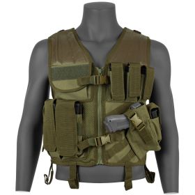 ASSAULT CROSS DRAW VEST - OLIVE DRAB