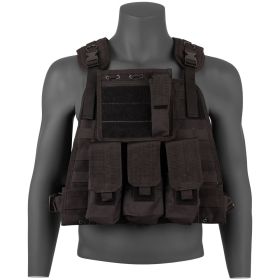 GEN II MODULAR PLATE CARRIER VEST - BLACK