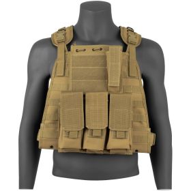 GEN II MODULAR PLATE CARRIER VEST - COYOTE