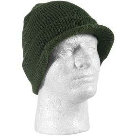 GI WOOL JEEP CAP - OLIVE DRAB