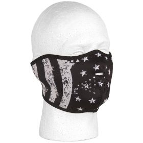 NEOPRENE THERMAL HALF MASK - B & W VINTAGE FLAG