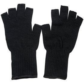 GI SPEC FINGERLESS GLOVES - BLACK