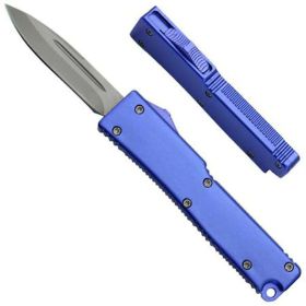 Dual Action Mini OTF Knife  (Blue)