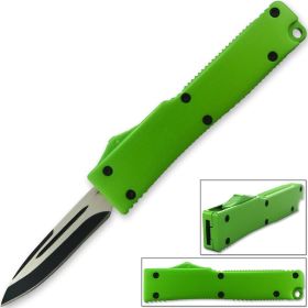 Dual Action Mini OTF Knife (Green)