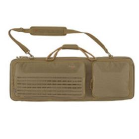 Allen Company Tac-Six 38" Lockable Squad Tactical Gun Case, Laser Cut Molle Front AL10828 Coyote Tan