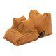 Allen Company Longmont Leather Filled Front & Rear Shooting Rest Combo AL15125 Light Brown