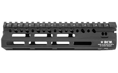 BCM GUNFTR MCMR RAIL 556 8" BLK MLOK