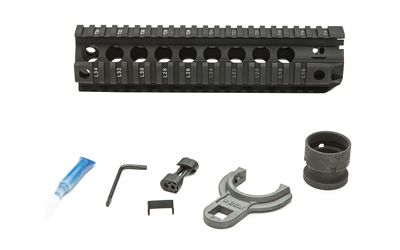 BCM GUNFTR QUAD RAIL 556 9" BLK