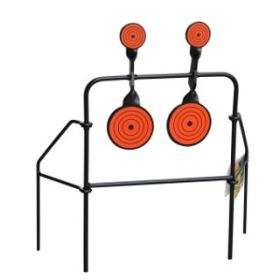 Ridgeline 1-3/4" & 3-1/4" Dual Combo Rimfire Spinner Target FOT10485 Black/Orange