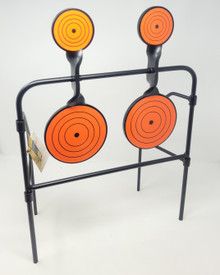 Ridgeline Centerfire Pistol Dual Spinner Target FOT10492 3" and 5" (Black/Orange)