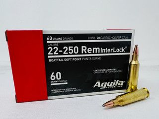 Aguila 22-250 Rem