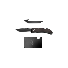 Outdoor Edge Wildlite Knives + Sharpener + Roll Pack