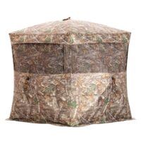 3 Man, 5 Hub Design, Silent Slide Windows and Zipper Door- Realtree Edge