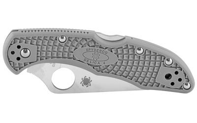 SPYDERCO DELICA4 FFG PLAINEDGE GREY