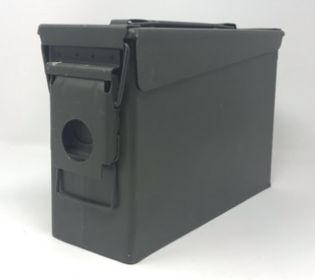 US Military Surplus "7.62mm" Ammo Can 30 Caliber Olive Drab