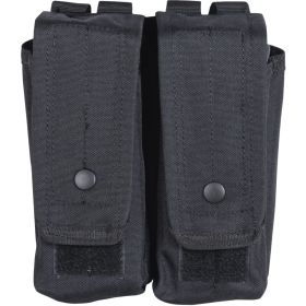 AR-15 / AK-47 DUAL MAG POUCH - BLACK