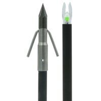 Lighted Carbon Arrow Carp Point Green Nockturnal