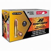 Aguila 22LR Ammunition 1B222321 Interceptor 40 Grain Copper Plated Hollow Point 50 rounds