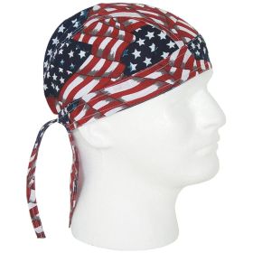 HEADWRAP 12 PACK - TOSSED USA FLAG