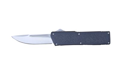 Lightning Elite Gray Drop Point Satin Blade