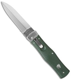 Mikov 241-w/CLIP-Green Handle