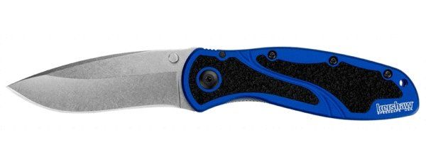 Kershaw 1670NBSW - Blur- Navy Blue Stonewashed