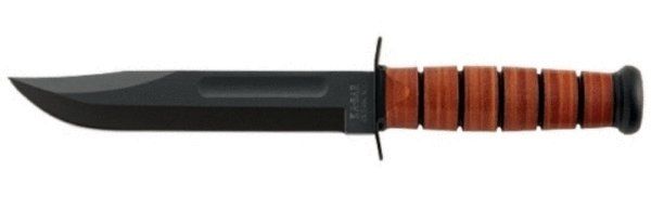 KA-BAR 1217 - Full-size USMC KA-BAR- Straight Edge