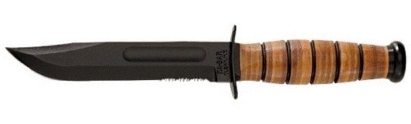 KA-BAR 1218 - Full Size USMC KA-BAR- Serrated Edge