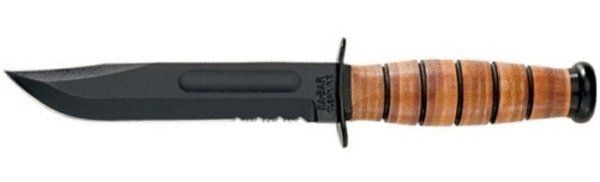 KA-BAR 1219 - Full-size US ARMY KA-BAR- Serrated Edge