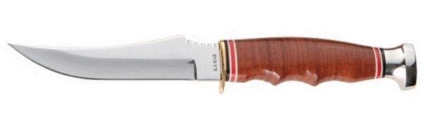 KA-BAR 1233 - Leather Handled Skinner