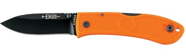 KA-BAR® Dozier Folding Hunter- Blaze Orange