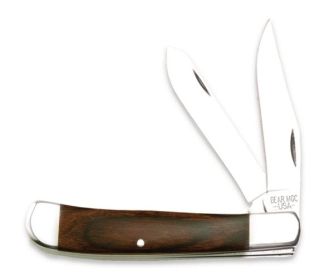 4 1/8 In. Rosewood 2 Blade Trapper