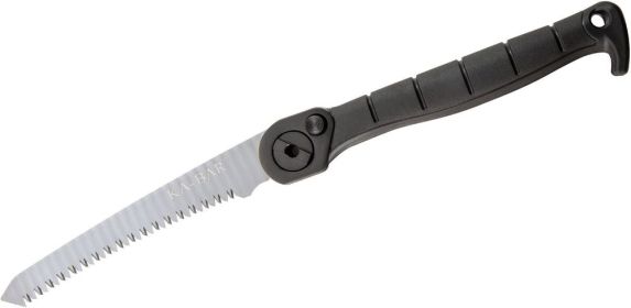 KA-BAR 1274 Folding Saw 9.45" 65Mn Satin Serrated Blade, Nylon/Fibergl